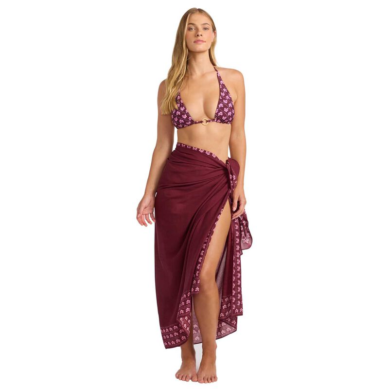 Seafolly Woodblock Sarong image number 3
